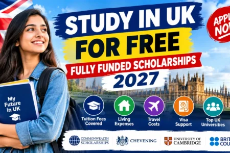Fully Funded UK Scholarships 2027 for International Students
